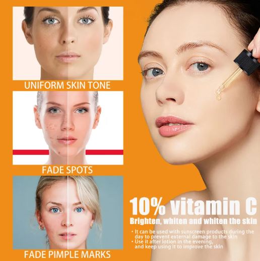 Sérum Vitamina C Facial — textura y aplicación