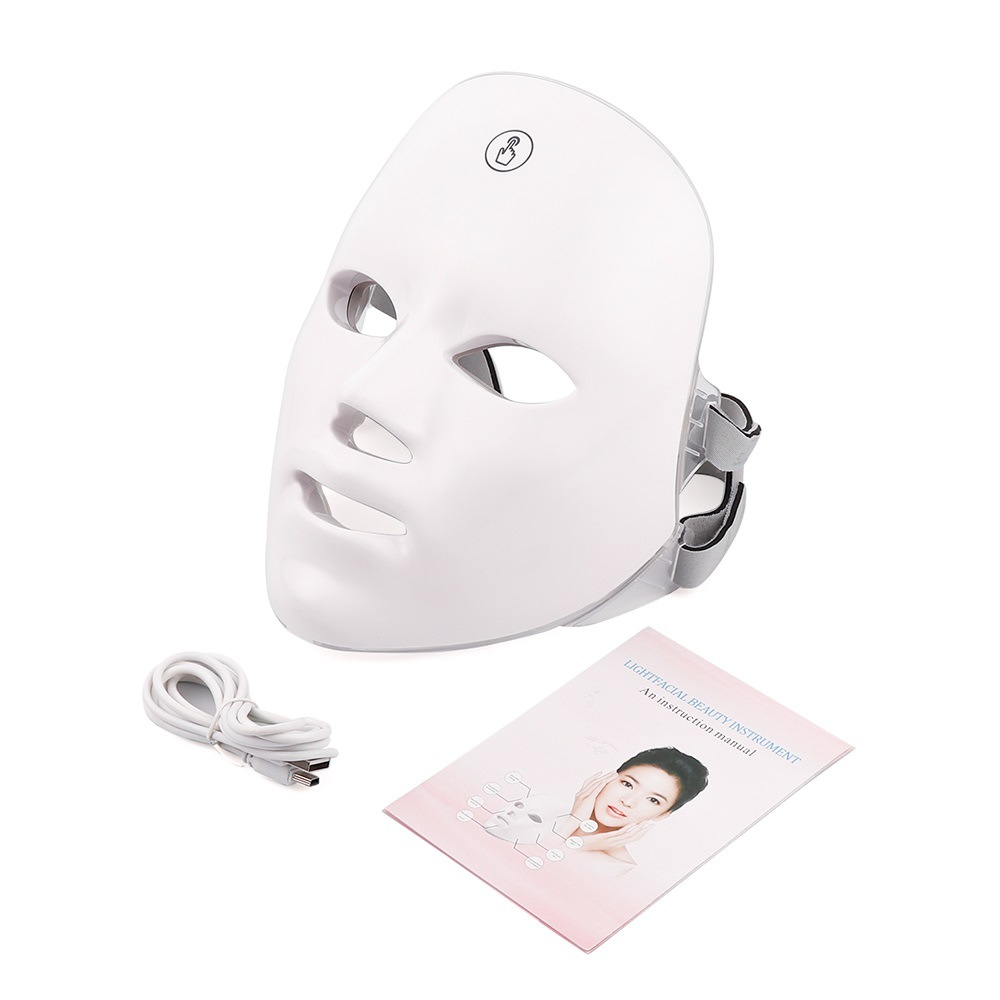 Mascarilla LED Facial — Terapia de Luz Roja para Rejuvenecimiento
