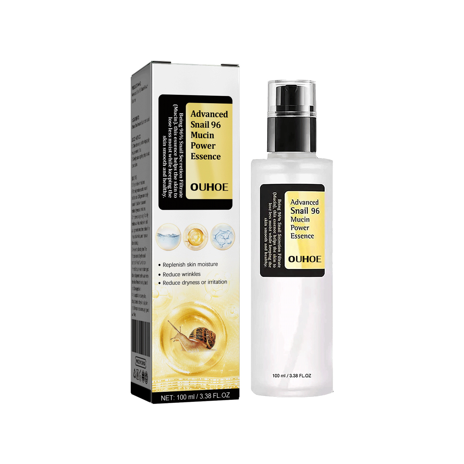 Sérum Esencia de Baba de Caracol 96% — Anti-edad e Iluminador
